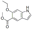 672293-17-3,1H-Indole-5-carboxylicacid,6-ethoxy-,methylester(9CI)