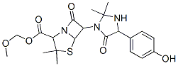 67337-44-4,METHOXYMETHYL 7-[4-(4-HYDROXYPHENYL)-2,2-DIMETHYL-5-OXO-IMIDAZOLIDIN-1-YL]-3,3-DIMETHYL-6-OXO-2-THIA-5-AZABICYCLO[3.2.0]HEPTANE-4-CARBOXYLATE