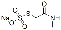 67429-43-0,sodium S-[2-(methylamino)-2-oxoethyl] thiosulphate