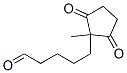 674347-69-4,Cyclopentanepentanal, 1-methyl-2,5-dioxo- (9CI)