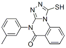 67442-91-5,1-MERCAPTO-4-(3-METHYLPHENYL)[1,2,4]TRIAZOLO[4,3-A]QUINAZOLIN-5(4H)-ONE