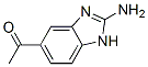 67469-03-8,Ethanone, 1-(2-amino-1H-benzimidazol-5-yl)- (9CI)