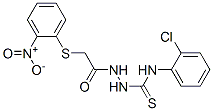 675104-36-6,N1-(2-CHLOROPHENYL)-2-{2-[(2-NITROPHENYL)THIO]ACETYL}HYDRAZINE-1-CARBOTHIOAMIDE