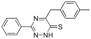 675124-24-0,1,2,4-Triazine-6(1H)-thione, 5-[(4-methylphenyl)methyl]-3-phenyl-