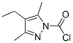 67514-67-4,1H-Pyrazole-1-carbonyl chloride, 4-ethyl-3,5-dimethyl- (9CI)