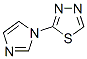 67545-21-5,1,3,4-Thiadiazole,  2-(1H-imidazol-1-yl)-