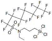 67584-50-3,N-ethyl-1,1,2,2,3,3,4,4,5,5,6,6,7,7,7-pentadecafluoro-N-[3-(trichlorosilyl)propyl]heptane-1-sulphonamide