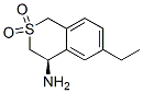 676135-55-0,1H-2-Benzothiopyran-4-amine,6-ethyl-3,4-dihydro-,2,2-dioxide,(4R)-(9CI)
