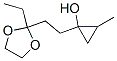 676168-83-5,Cyclopropanol, 1-[2-(2-ethyl-1,3-dioxolan-2-yl)ethyl]-2-methyl- (9CI)