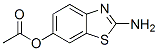 67617-81-6,6-Benzothiazolol,2-amino-,acetate(ester)(9CI)