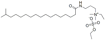 67633-63-0,ethyldimethyl[3-[(1-oxoisooctadecyl)amino]propyl]ammonium ethyl sulphate