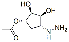 676448-42-3,1,2,3-Cyclopentanetriol,4-hydrazino-,1-acetate,(1S,2S,3S,4R)-(9CI)