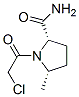 676561-05-0,2-Pyrrolidinecarboxamide, 1-(chloroacetyl)-5-methyl-, (2S,5S)- (9CI)