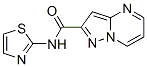 676590-20-8,Pyrazolo[1,5-a]pyrimidine-2-carboxamide, N-2-thiazolyl- (9CI)