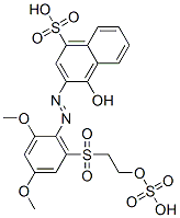 67674-29-7,3-[[2,4-dimethoxy-6-[[2-(sulphooxy)ethyl]sulphonyl]phenyl]azo]-4-hydroxynaphthalene-1-sulphonic acid