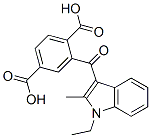 67697-31-8,2-[(1-ethyl-2-methyl-1H-indol-3-yl)carbonyl]terephthalic acid
