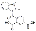 67697-32-9,4-[(1-ethyl-2-methyl-1H-indol-3-yl)carbonyl]isophthalic acid