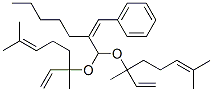 67785-71-1,[2-[bis[(1,5-dimethyl-1-vinyl-4-hexenyl)oxy]methyl]-1-heptenyl]benzene