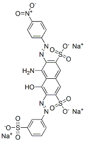 67786-07-6,trisodium 4-amino-5-hydroxy-3-[(4-nitrophenyl)azo]-6-[(3-sulphonatophenyl)azo]naphthalene-2,7-disulphonate