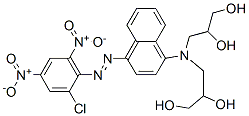 67827-62-7,3,3'-[[4-[(2-chloro-4,6-dinitrophenyl)azo]naphthyl]imino]bispropane-1,2-diol