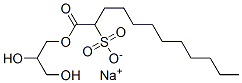 67827-90-1,sodium glycerol 2-sulphonatododecanoate