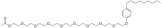 67845-40-3,26-(4-nonylphenoxy)-3,6,9,12,15,18,21,24-octaoxahexacosan-1-yl acetate