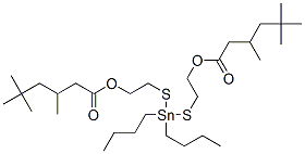 67859-59-0,(dibutylstannylene)bis(thioethylene) bis(3,5,5-trimethylhexanoate)
