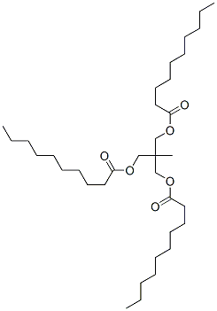 67874-05-9,2-methyl-2-[[(1-oxodecyl)oxy]methyl]-1,3-propanediyl didecanoate