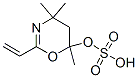 67874-34-4,5,6-dihydro-4,4,6-trimethyl-2-vinyl-4H-1,3-oxazin-6-yl sulphate