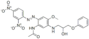 67874-70-8,N-[2-[(2,4-dinitrophenyl)azo]-5-[(2-hydroxy-3-phenoxypropyl)amino]-4-methoxyphenyl]acetamide