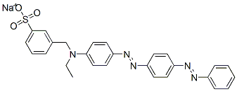 67875-27-8,sodium 3-[[ethyl[4-[[4-(phenylazo)phenyl]azo]phenyl]amino]methyl]benzenesulphonate