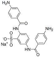67875-28-9,sodium 2,5-bis(p-aminobenzamido)benzenesulphonate