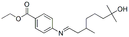67893-08-7,ethyl 4-[(7-hydroxy-3,7-dimethyloctylidene)amino]benzoate