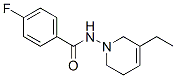 678969-40-9,Benzamide, N-(3-ethyl-5,6-dihydro-1(2H)-pyridinyl)-4-fluoro- (9CI)