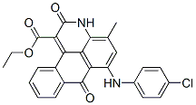 67906-28-9,ethyl 6-[(4-chlorophenyl)amino]-2,7-dihydro-4-methyl-2,7-dioxo-3H-dibenz[f,ij]isoquinoline-1-carboxylate