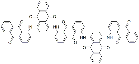 67906-58-5,1,5-bis[[4-[(9,10-dihydro-9,10-dioxo-1-anthryl)amino]-9,10-dihydro-9,10-dioxo-1-anthryl]amino]anthraquinone
