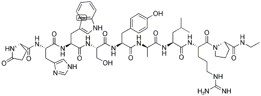67910-55-8,PYR-HIS-TRP-SER-TYR-D-ALA-LEU-ARG-PRO-NHET