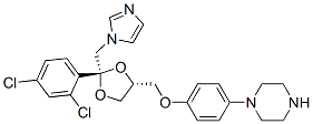 67914-61-8,cis-1-[4-[[2-(2,4-dichlorophenyl)-2-(1H-imidazol-1-ylmethyl)-1,3-dioxolan-4-yl]methoxy]phenyl]piperazine