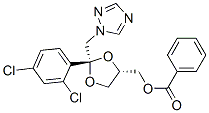 67914-84-5,cis-2-(2,4-dichlorophenyl)-2-(1H-1,2,4-triazol-1-ylmethyl)-1,3-dioxolan-4-ylmethyl benzoate