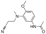 67940-00-5,N-[3-[(2-cyanoethyl)methylamino]-4-methoxyphenyl]acetamide