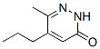 679405-98-2,3(2H)-Pyridazinone, 6-methyl-5-propyl- (9CI)