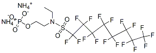 67969-69-1,Diammonium N-ethylheptadecafluoro-N-[2-(phosphonatooxy)ethyl]octanesulfonamidate