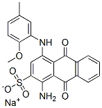 67969-95-3,sodium 1-amino-9,10-dihydro-4-[(2-methoxy-5-methylphenyl)amino]-9,10-dioxoanthracene-2-sulphonate