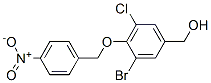 679803-04-4,3-BROMO-5-CHLORO-4-[(4-NITROPHENYL)METHOXY]-BENZENEMETHANOL