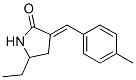 679818-41-8,2-Pyrrolidinone,5-ethyl-3-[(4-methylphenyl)methylene]-,(3E)-(9CI)