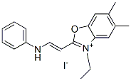 67990-11-8,3-ethyl-5,6-dimethyl-2-[2-(phenylamino)vinyl]benzoxazolium iodide