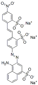 67990-28-7,trisodium 4-amino-3-[[4-[2-(4-nitro-2-sulphonatophenyl)vinyl]-3-sulphonatophenyl]azo]naphthalene-1-sulphonate