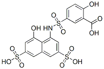 68003-34-9,5-[[(8-hydroxy-3,6-disulpho-1-naphthyl)amino]sulphonyl]salicylic acid