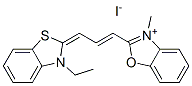 68006-79-1,2-[3-(3-ethyl-3H-benzothiazol-2-ylidene)prop-1-enyl]-3-methylbenzoxazolium iodide