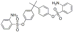 68015-60-1,2-Aminobenzenesulfonic acid (1-methylethylidene)di-4,1-phenylene ester